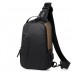 Crossbody WEIXIER X313 USB Port. Black Gold