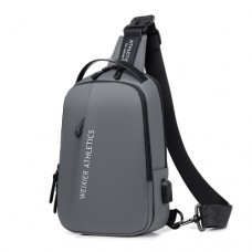 Crossbody WEIXIER X313 USB Port, Grey