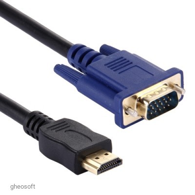 HDMI M - VGA M 1.8m OEM
