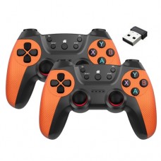 One for Two KM-029, 2in1, Double, PC/Linux/Android/TVbox, Vitality Orange
