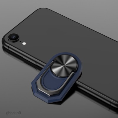 Ring Holder. Magnetic. Ultra Slim. Navy Blue