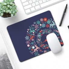 Rubber Mouse Pad, Size: 21 X 26cm - Magical Wheel Deer