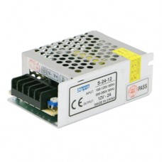 Блок питания 12V 2A 24W (SOMPOM S-24-12) для светодиодных лент