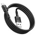 Cablu USB la USB Type-C Hoco X122, 1m, 3A, Alb